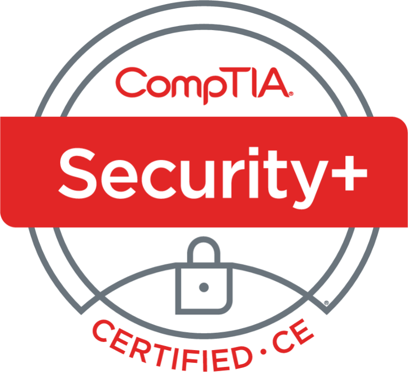 CompTIA Security+ badge